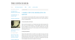 Desktop Screenshot of edtech-hub.com